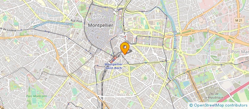localisation de l'entreprise VAL DEO TELECOM à MONTPELLIER