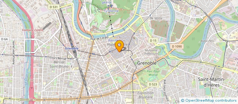 localisation de l'entreprise VAL DES ANGES à GRENOBLE