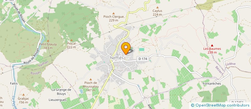 localisation de l'entreprise VAL DES BRUYERES  NEFFIES