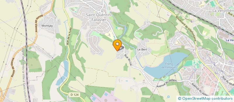 localisation de l'entreprise VAL DES PRES  SAINT-QUENTIN-FALLAVIER