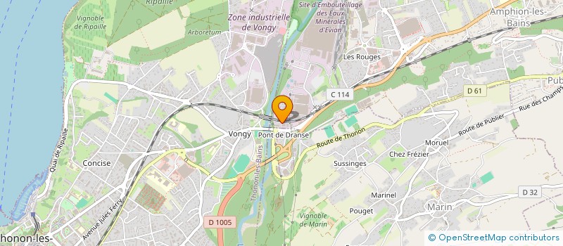 localisation de l'entreprise VAL DEUX  PUBLIER