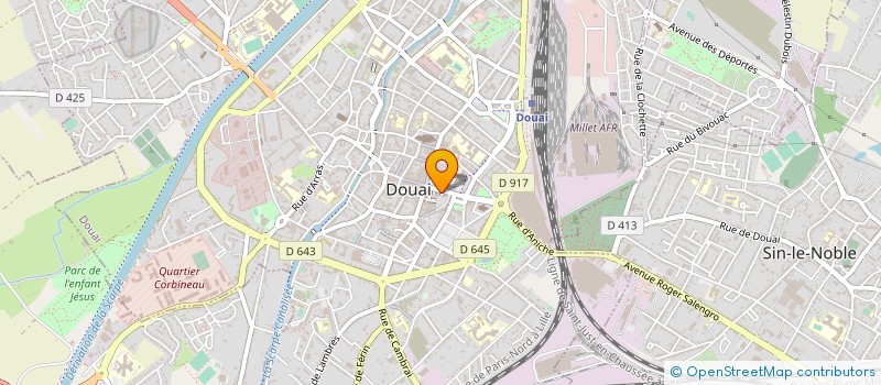 localisation de l'entreprise VAL DOUAI à DOUAI