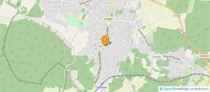 localisation de l'entreprise VAL DU VEXIN  VIARMES