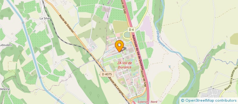 localisation de l'entreprise VAL DURANCE IMMOBILIER à SISTERON