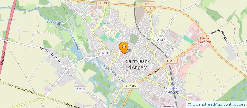 localisation de l'entreprise VAL EDEN à SAINT-JEAN-D'ANGELY