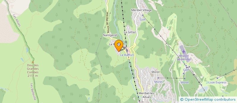 localisation de l'entreprise VAL ESTATE à LES ALLUES