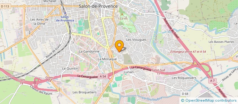 localisation de l'entreprise VAL ET JO à SALON-DE-PROVENCE