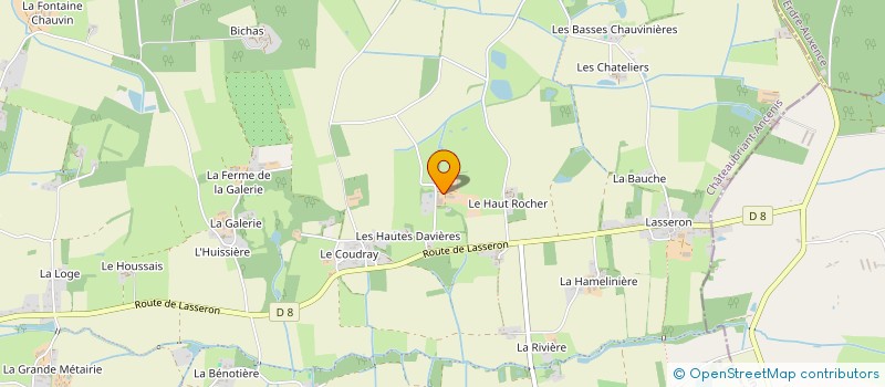 localisation de l'entreprise VAL'EUR RECRUTEMENT  LOIREAUXENCE