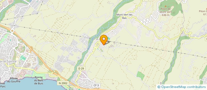 localisation de l'entreprise VAL FEET EVENTS 974  SAINT PIERRE