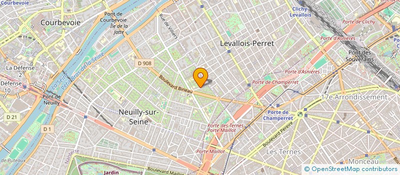 localisation de l'entreprise VAL FINANCE à NEUILLY-SUR-SEINE