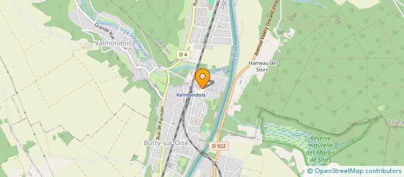 localisation de l'entreprise VAL FINANCES CONSULTANTS  BUTRY-SUR-OISE