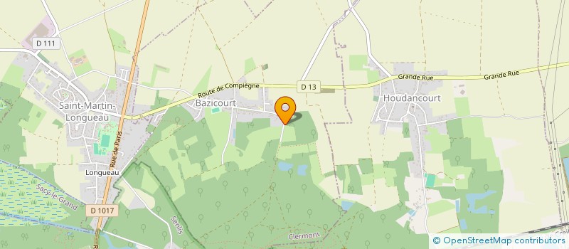 localisation de l'entreprise VAL FLEURI  BAZICOURT