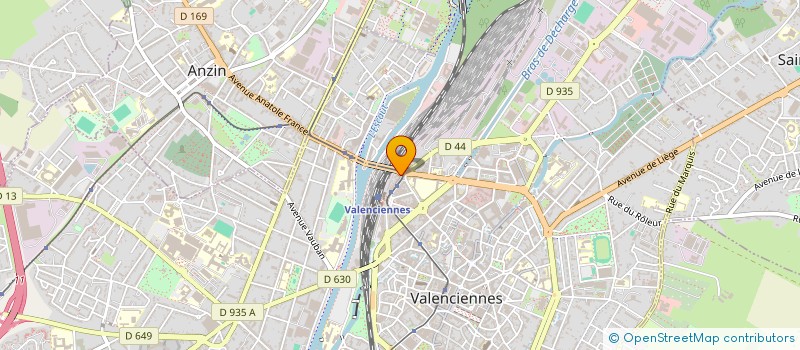 localisation de l'entreprise VAL GAMES  VALENCIENNES