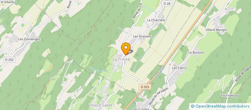 localisation de l'entreprise VAL GELON DRONES à LA TRINITE