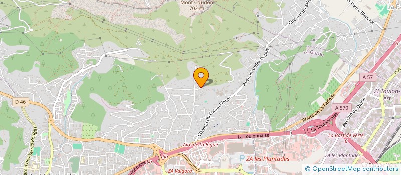 localisation de l'entreprise VAL GORA  LA VALETTE-DU-VAR