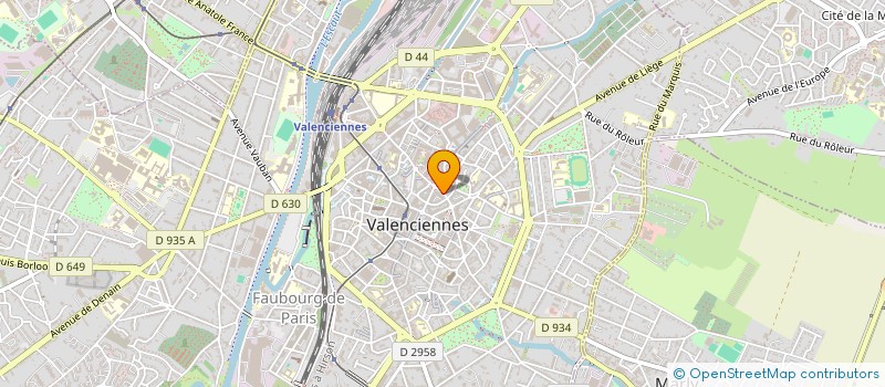 localisation de l'entreprise VAL GOURMET  VALENCIENNES