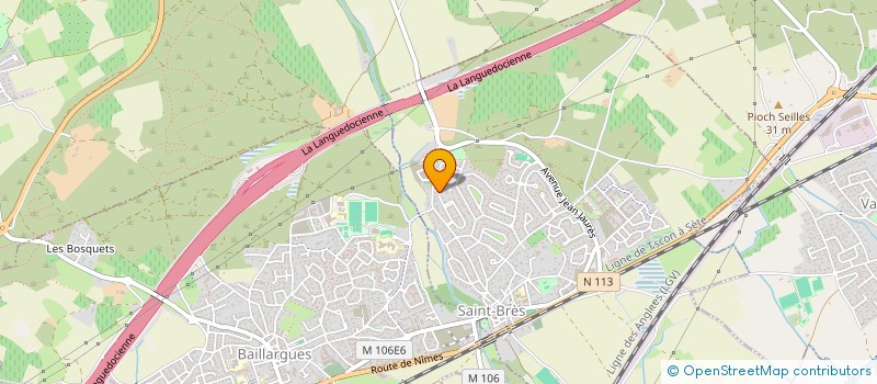 localisation de l'entreprise VAL IMMO  SAINT-BRES