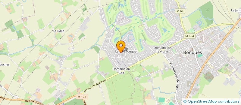 localisation de l'entreprise VAL'IMMO à LA MADELEINE