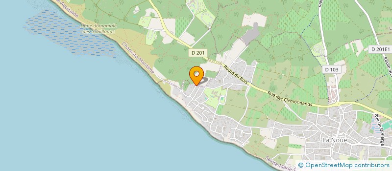 localisation de l'entreprise VAL IMMO  SAINTE-MARIE-DE-RE