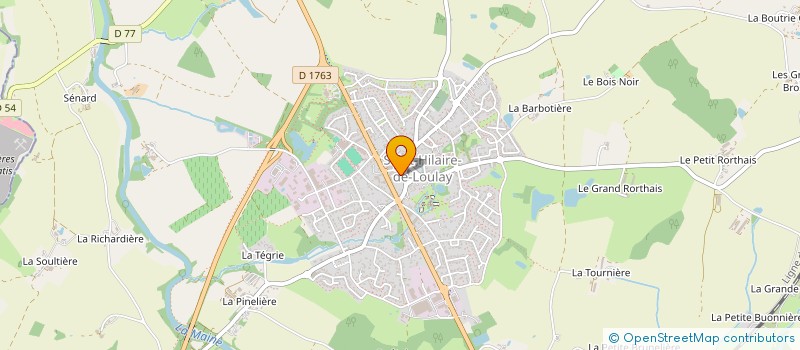localisation de l'entreprise VAL IMMOBILIERE à MONTAIGU-VENDEE