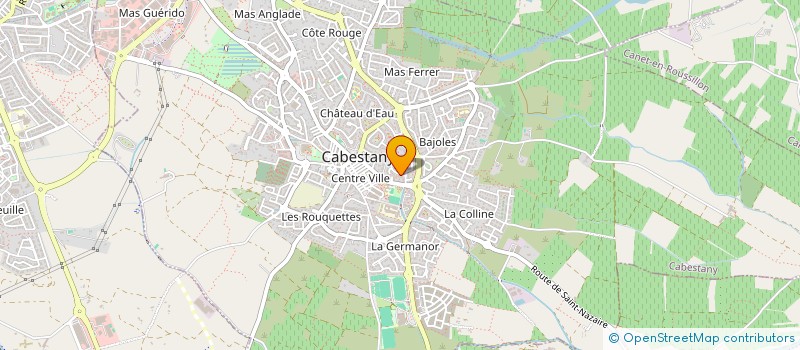 localisation de l'entreprise VAL INVEST  CABESTANY