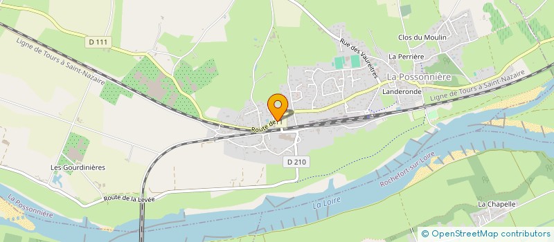 localisation de l'entreprise VAL'ISOLATION  LA POSSONNIERE