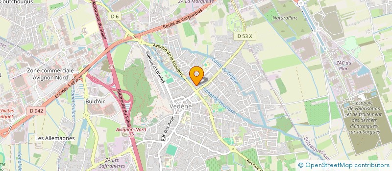 localisation de l'entreprise VAL JE CY  VEDENE