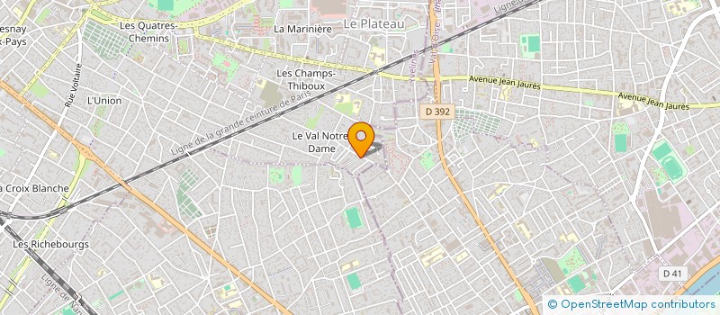 localisation de l'entreprise VAL KAUPA à SARTROUVILLE