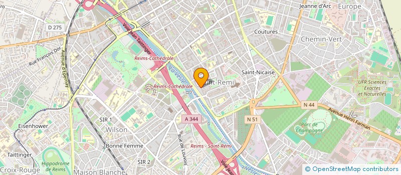 localisation de l'entreprise VAL LAV  REIMS