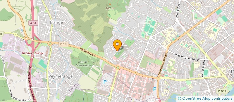 localisation de l'entreprise VAL MARIE ACCUEIL à THIONVILLE