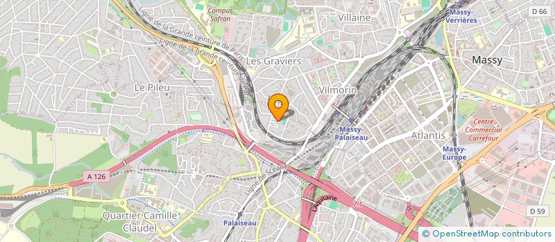 localisation de l'entreprise VAL MAU NOI BIL à PALAISEAU