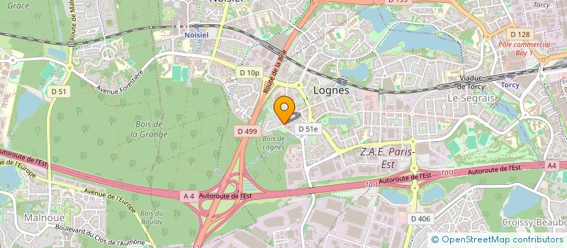 localisation de l'entreprise VAL MAUDUEE SRNC à LOGNES