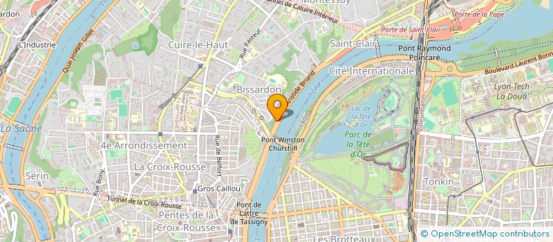 localisation de l'entreprise VAL MDB  CALUIRE-ET-CUIRE