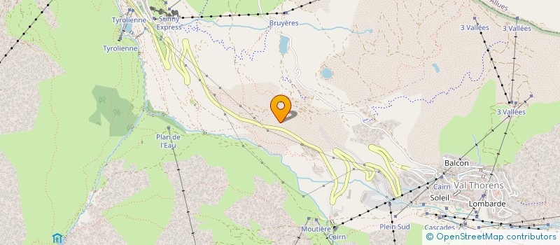 localisation de l'entreprise VAL NET  LES BELLEVILLE