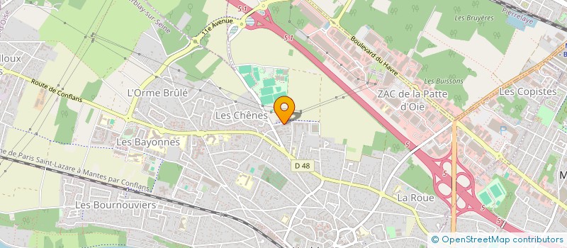 localisation de l'entreprise VAL  NET MULTISERVICES  HERBLAY-SUR-SEINE