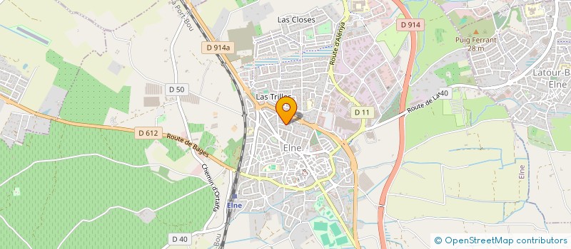 localisation de l'entreprise VAL'NETTOYAGE à ELNE