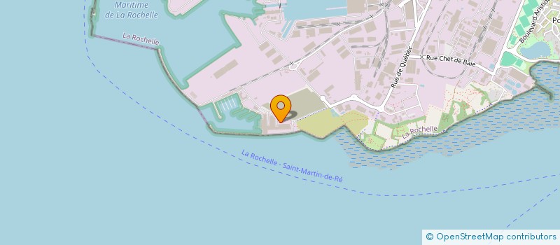 localisation de l'entreprise VAL'OCEANE à LA ROCHELLE