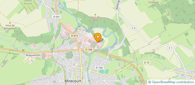 localisation de l'entreprise VAL OLRY INVESTISSEMENT  ROAIX