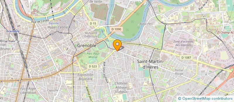 localisation de l'entreprise VAL OPTIQUE à GRENOBLE