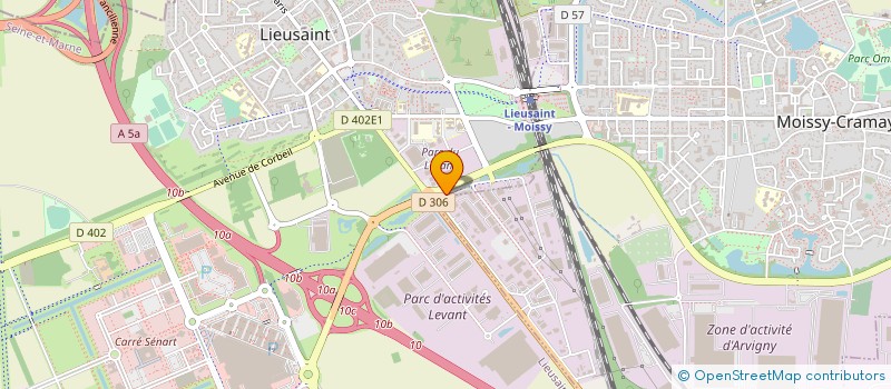 localisation de l'entreprise VAL PAL à MOISSY-CRAMAYEL