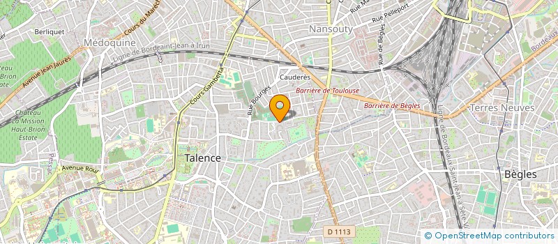 localisation de l'entreprise VAL PAR CAU  TALENCE