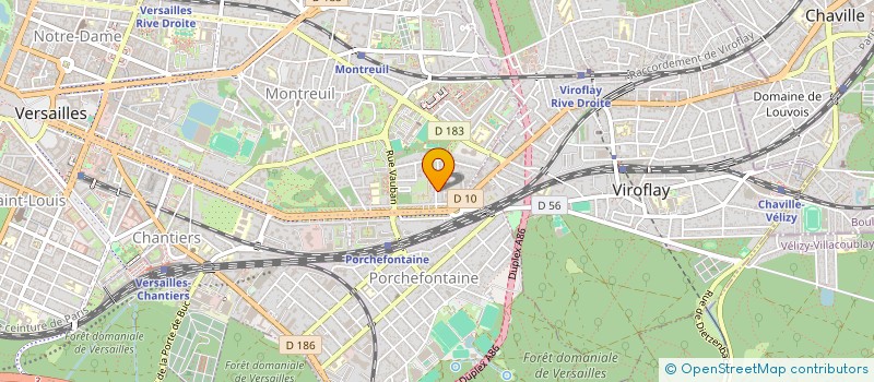 localisation de l'entreprise VAL PATRIMOINE à VERSAILLES