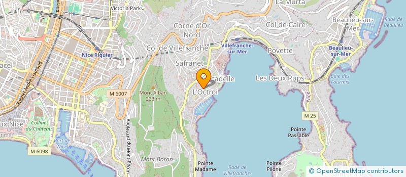 localisation de l'entreprise VAL PELENS ACTIVITES à VILLEFRANCHE-SUR-MER