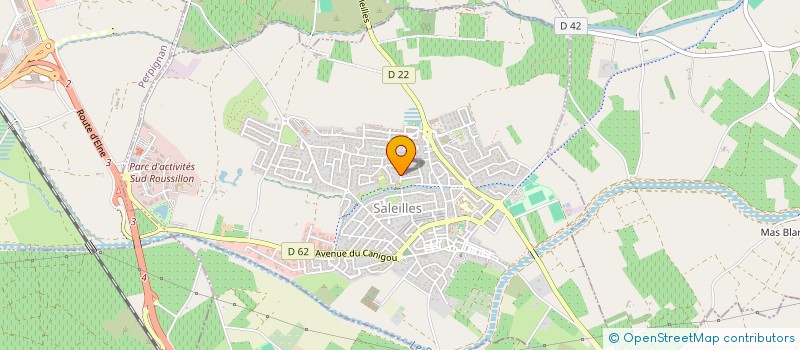 localisation de l'entreprise VAL & PHIL  SALEILLES