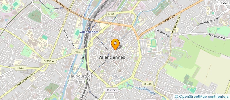 localisation de l'entreprise VAL PHOTOGRAPHIES  VALENCIENNES