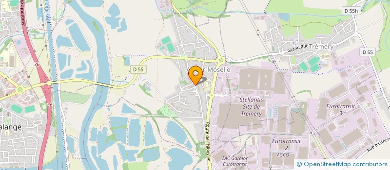 localisation de l'entreprise VAL POP  AY-SUR-MOSELLE