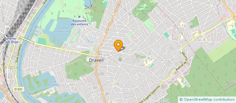 localisation de l'entreprise VAL PRO SERVICES à DRAVEIL