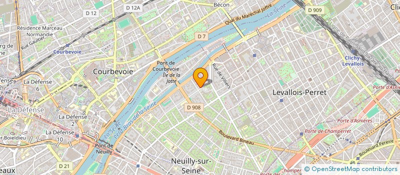 localisation de l'entreprise VAL PROPERTY ACQUISITIONS à NEUILLY-SUR-SEINE