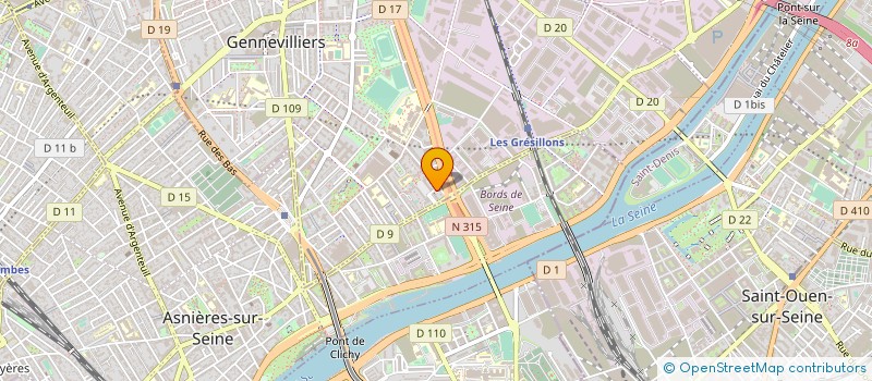 localisation de l'entreprise VAL PROTECTION 24 à ASNIERES-SUR-SEINE