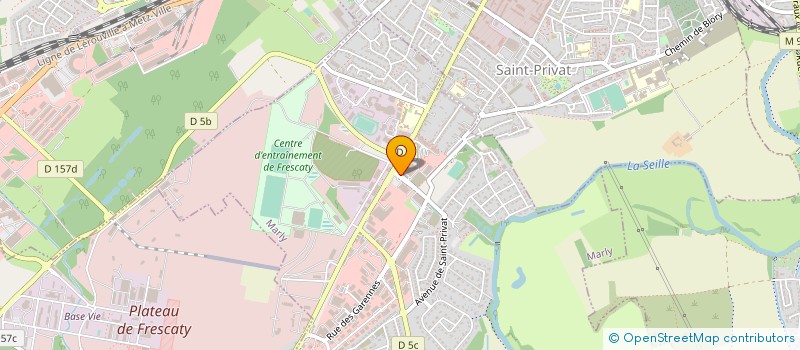 localisation de l'entreprise VAL RENOV LA DECOSPHERE à MARLY